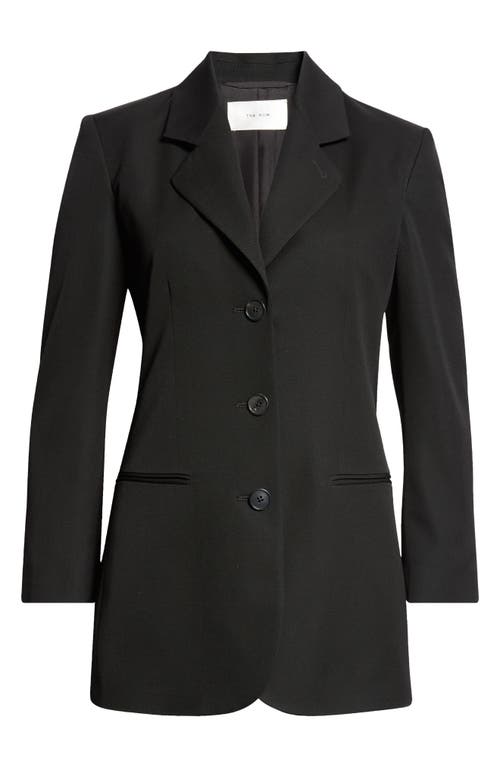 The Row Holbrook Wool Jacket In Black