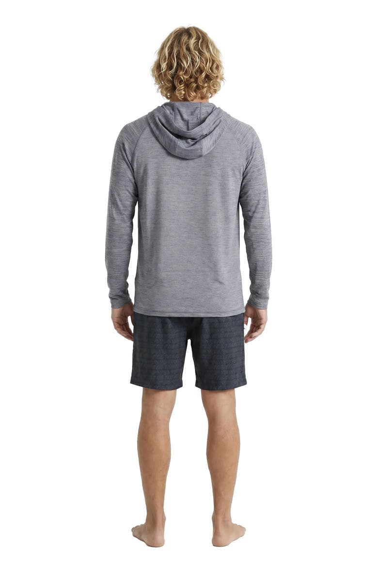 Raglan Sleeve Hooded Rashguard, Alternate, color, ALLOY