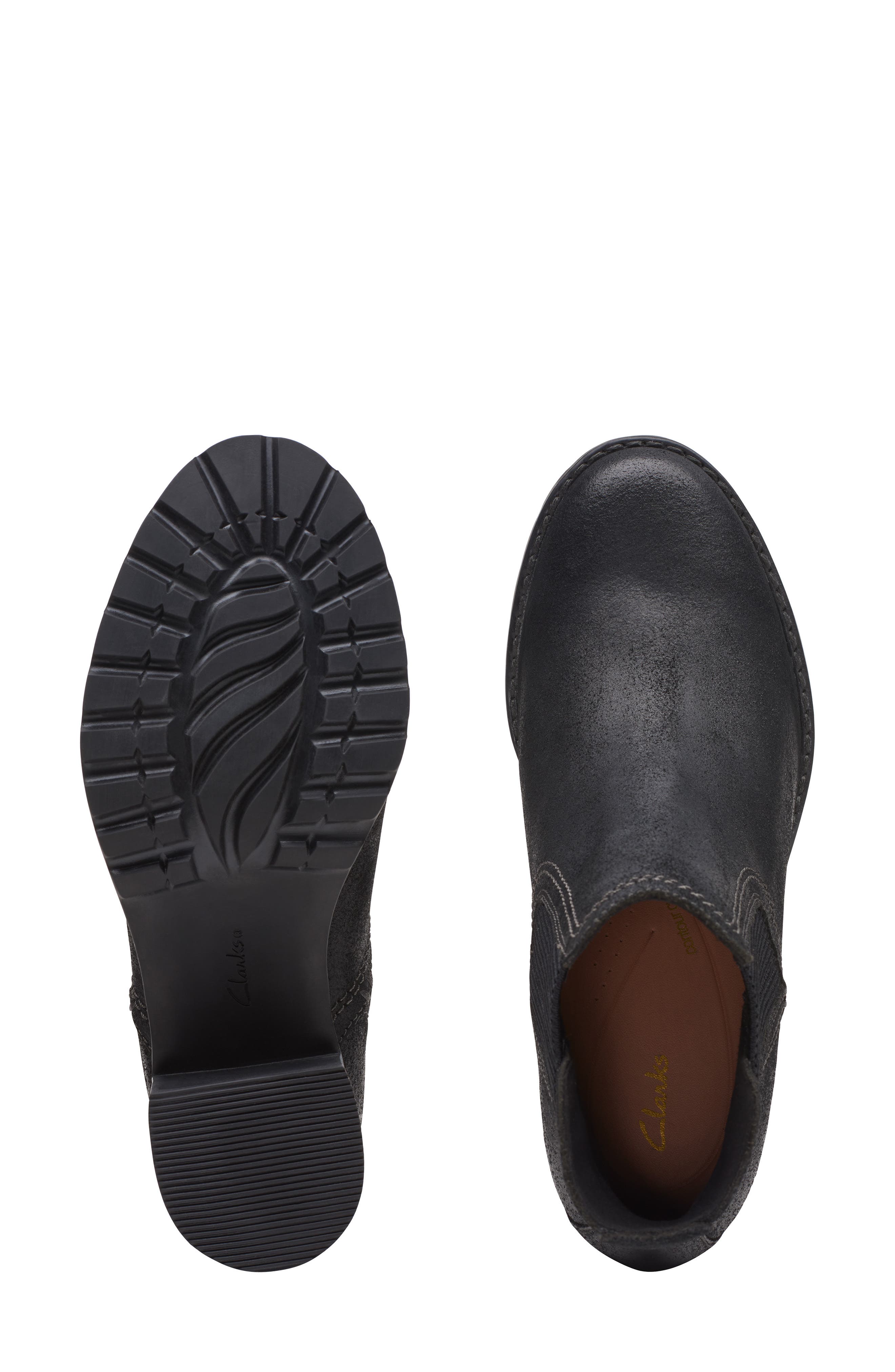 Clarks<sup>®</sup> Leda Up Chelsea Boot, Alternate, color, 