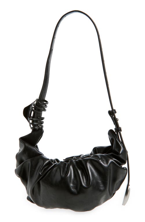 Diesel ® Grab-d Faux Leather Hobo In Black