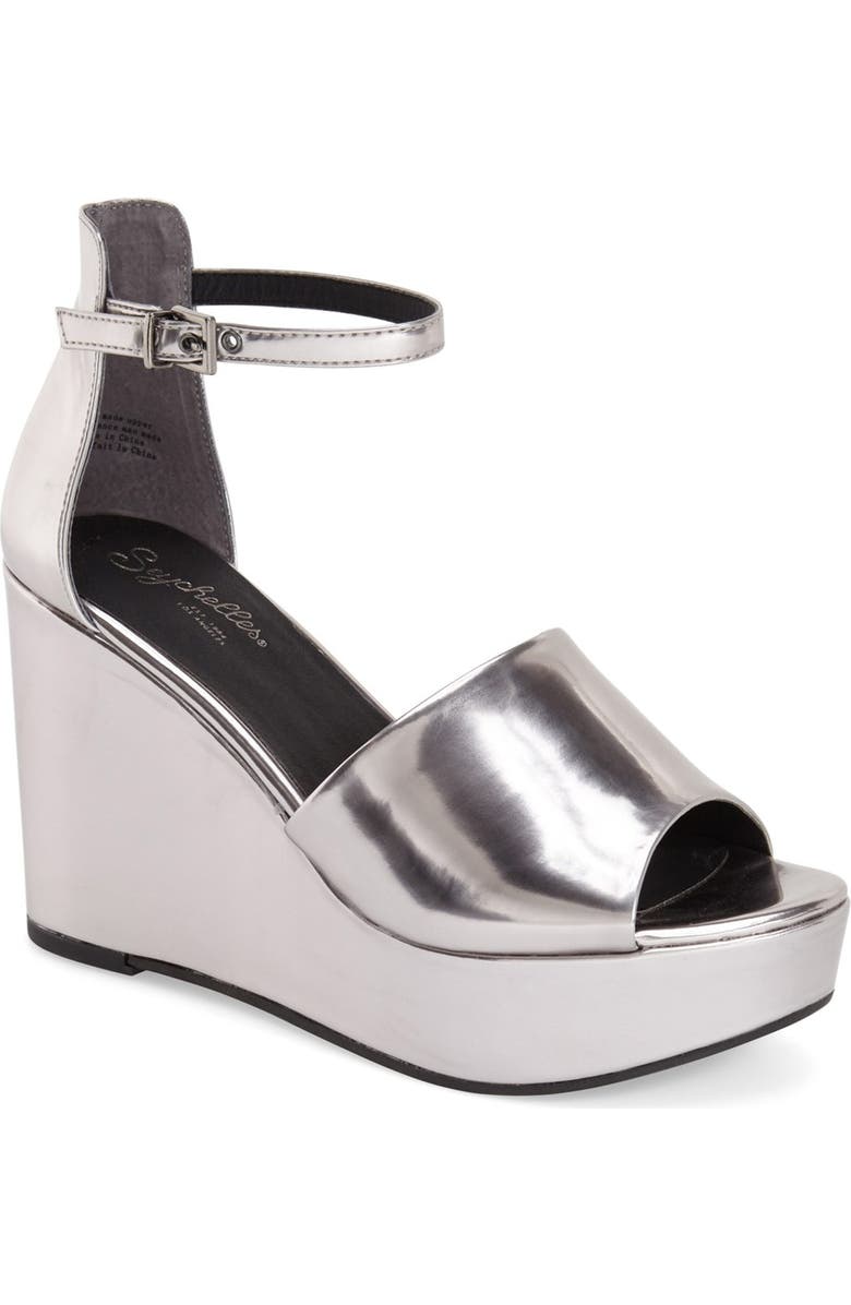 Seychelles 'Upbeat' Wedge Sandal, Main, color,