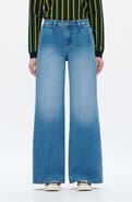 Bayeas Jermey Pleated Baggy Wide Leg Jeans