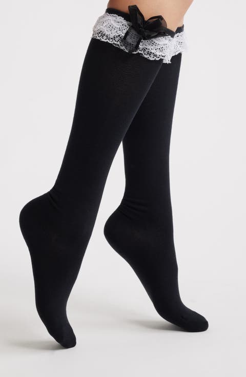 Charmed Edge Knee High Socks
