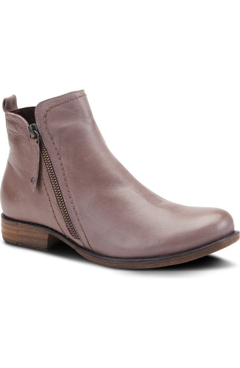 Spring Step Oziel Bootie, Main, color, Taupe Leather