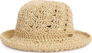 Steve Madden Boho Straw Bucket Hat