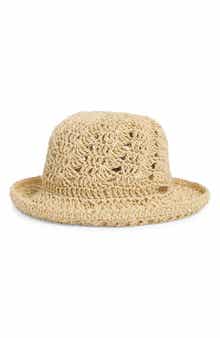 Steve Madden Boho Straw Bucket Hat