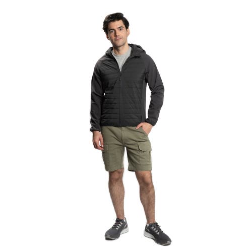 Peter Manning Cargo Shorts In Olive