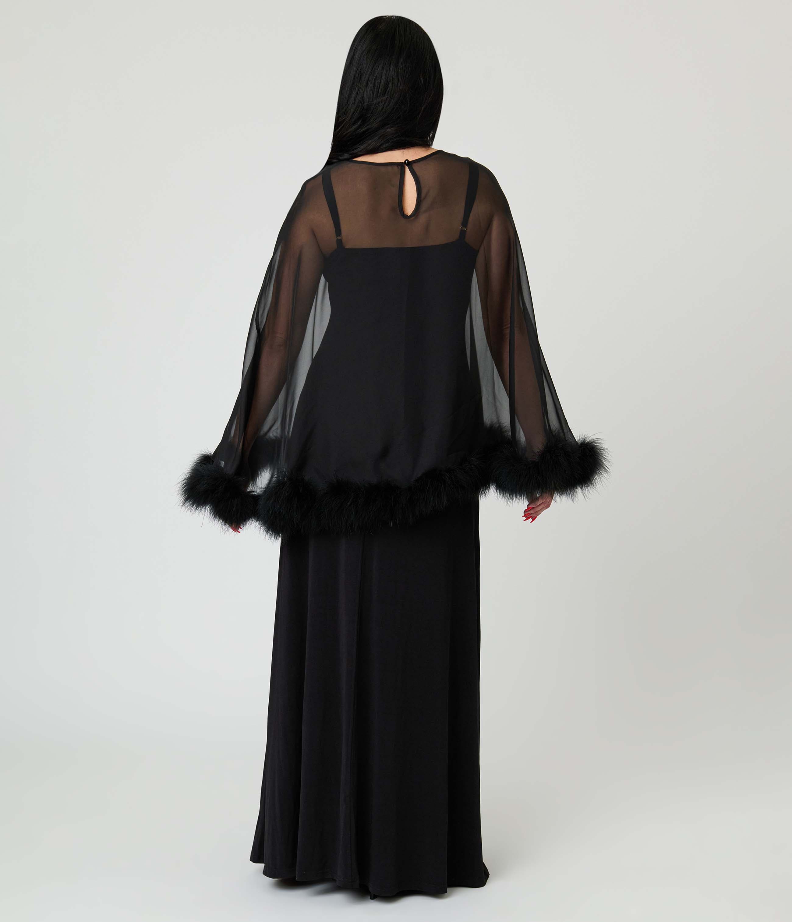 Cape Maxi Dress - image 2