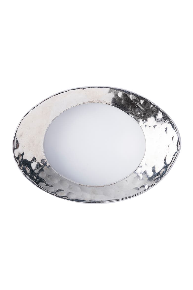 Puro Napkin Ring, Main, color, SILVER