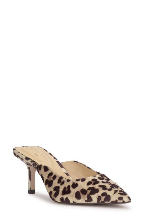 Jessica Simpson Belvaen Pointed Toe Mule In Multi