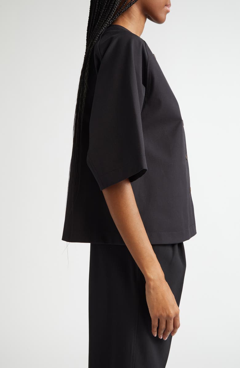Lafayette 148 New York Stretch Twill Shirt Jacket, Alternate, color,