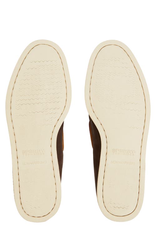 Sperry Gold Cup Authentic Original 2-eye Boat Shoe In Brown/tan