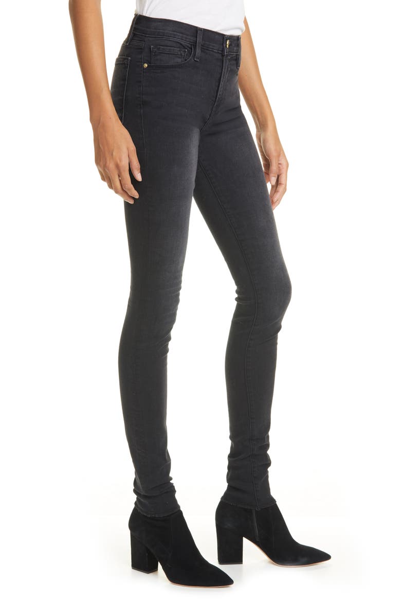 Forever Karlie Ripped Skinny Jeans, Alternate, color, SABIO