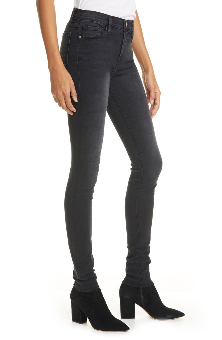 FRAME Forever Karlie Ripped Skinny Jeans, Alternate, color, 