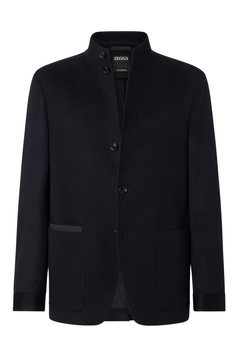 Il Conte Regular Fit Cashmere Jacket, Alternate, color, NAVY BLUE