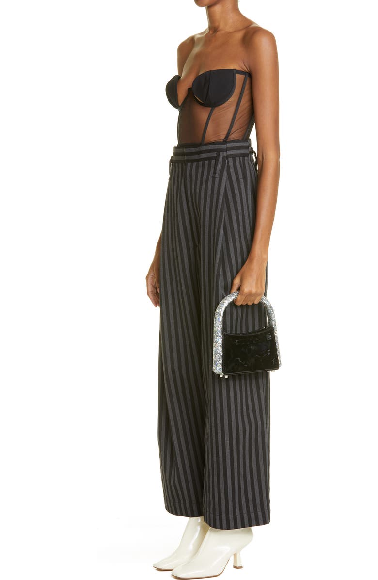 L’alingi L'alingi Glitter Resin Top Handle Bag, Alternate, color,