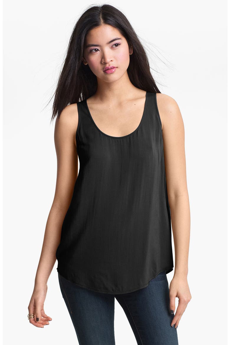 Vintage Wanderlust Tank, Main, color, BLACK