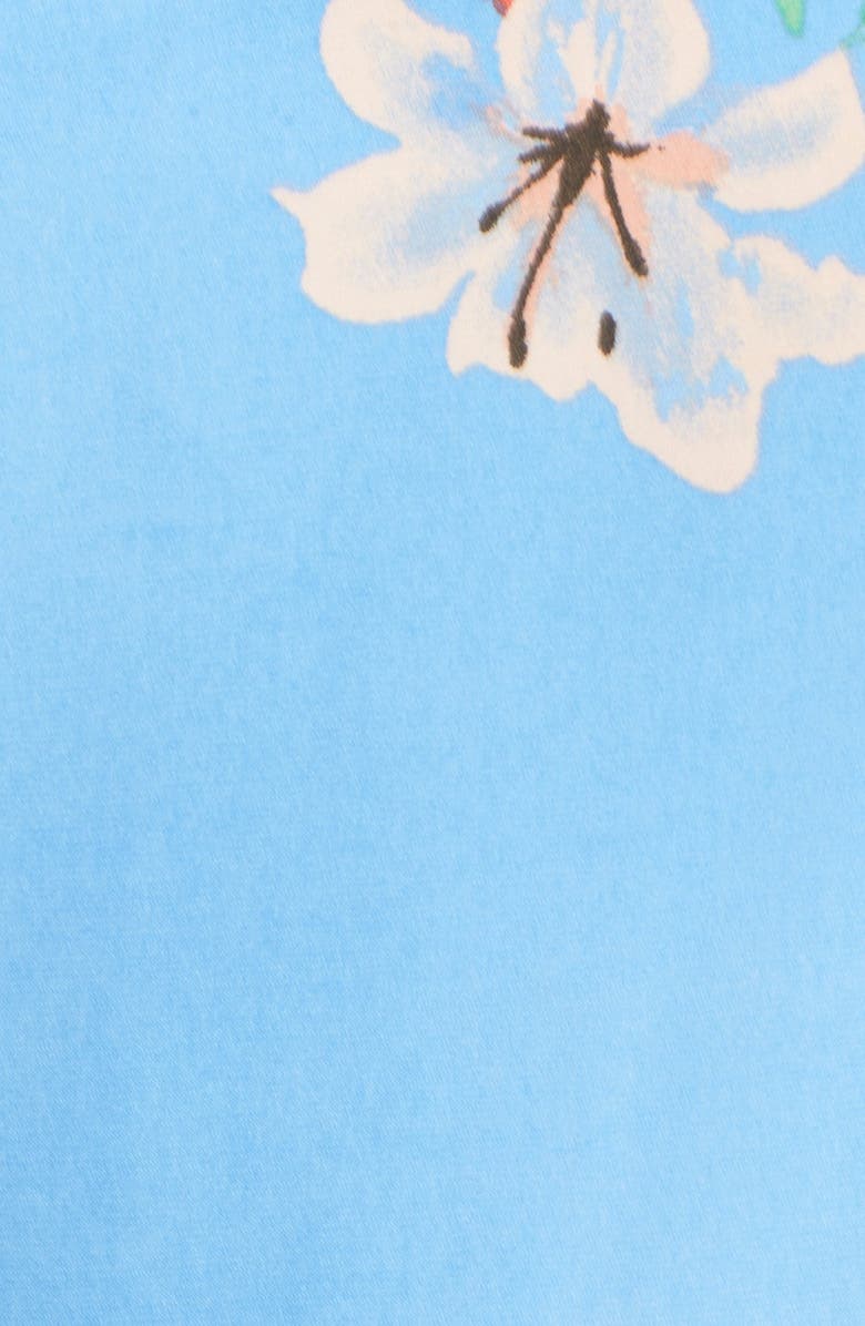 BB Dakota by Steve Madden BB Dakota 'Heleen' Floral Print Fit & Flare Midi Dress, Alternate, color, 