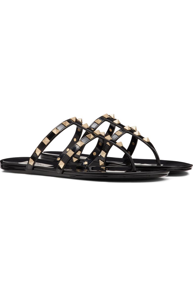 Valentino Garavani Rockstud Jelly Sandal, Main, color,