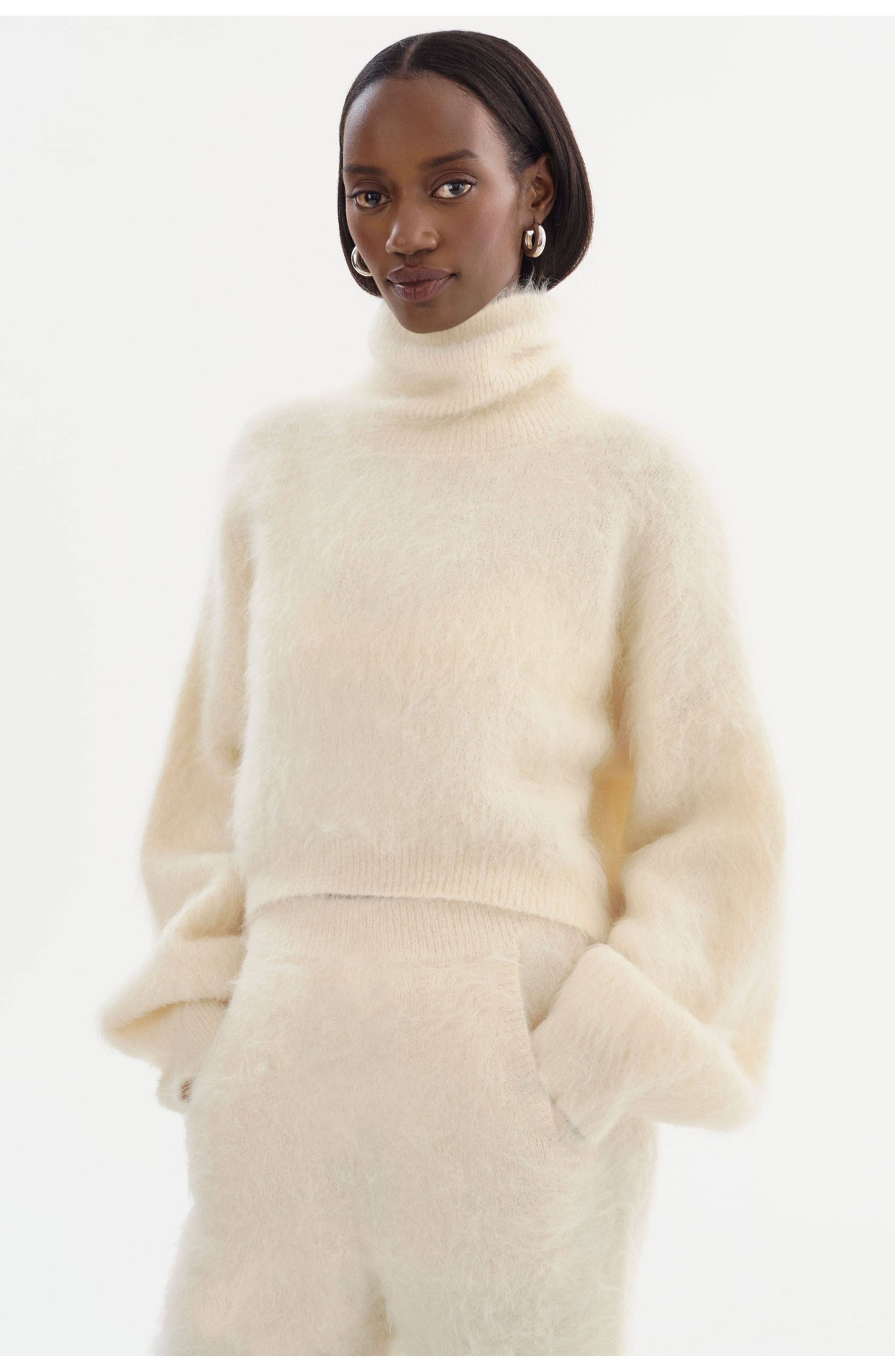 Garcelle | Wool Turtleneck Sweater - image 5