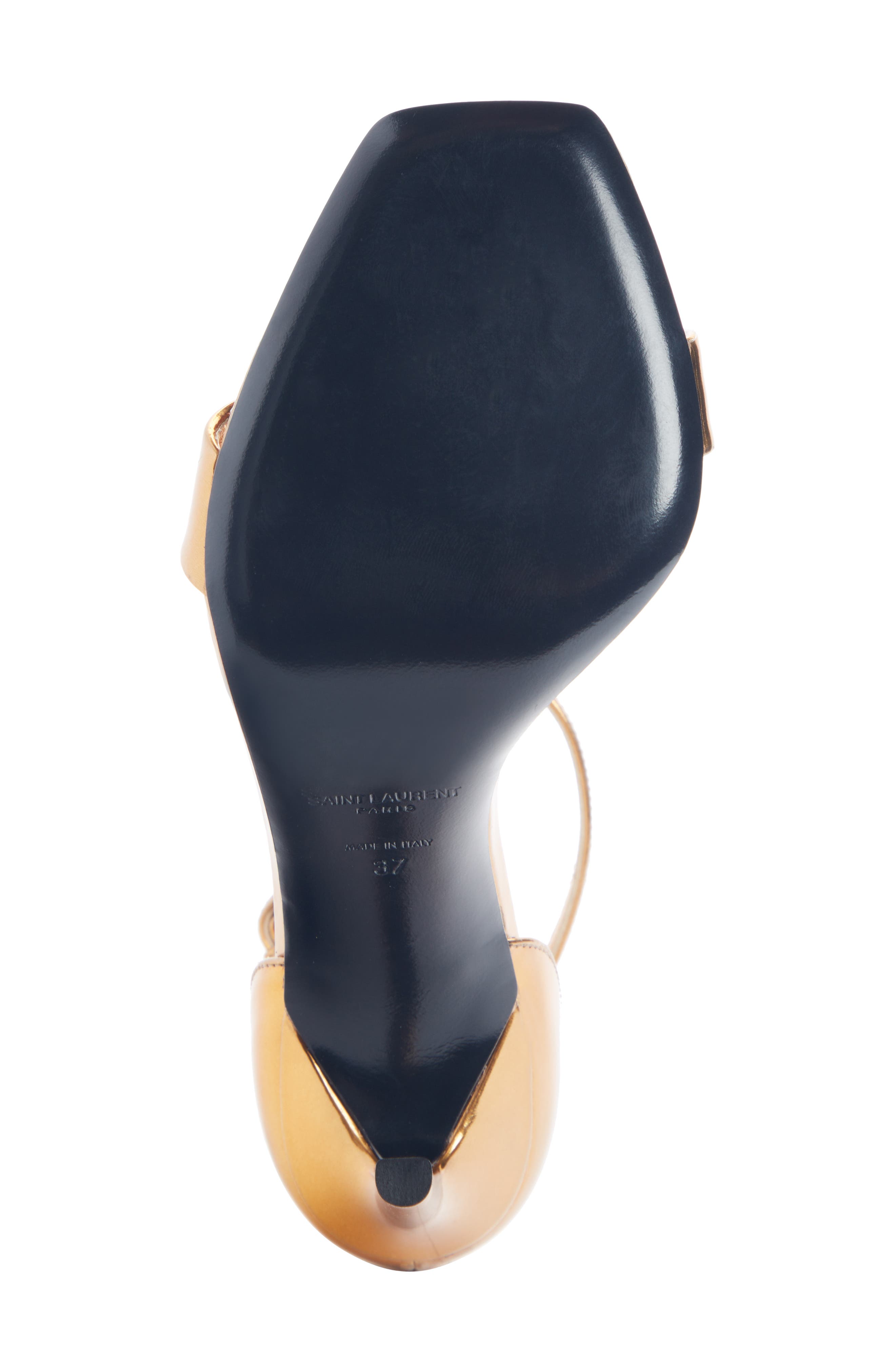 Amber Metallic Sandal, Alternate, color, EGYPT GOLD