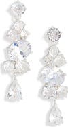 NORDSTROM RACK Mixed Cubic Zirconia Drop Earrings