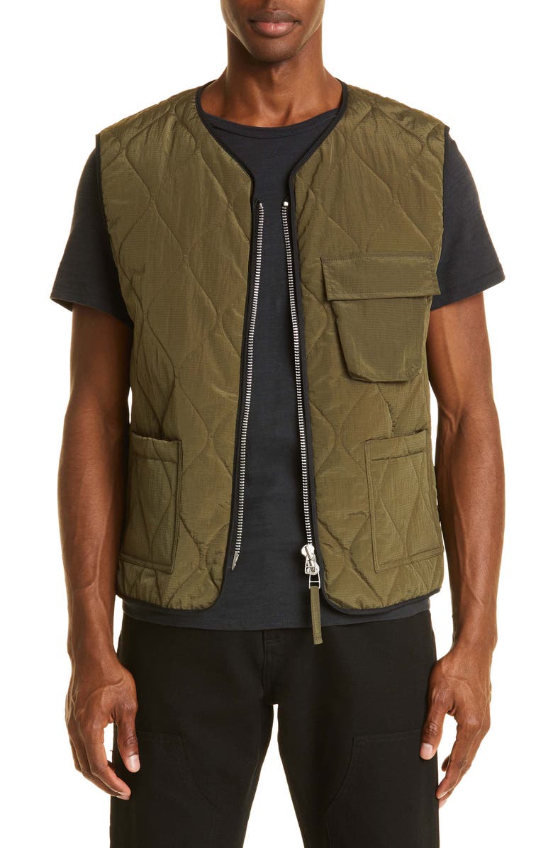 Mackintosh Water Repellent Quilted Nylon Vest, Main, color,
