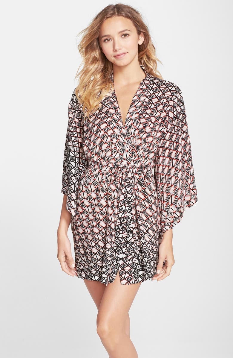 Josie Print Woven Happi Coat, Main, color,