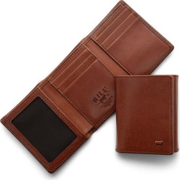 Classic Leather Trifold Wallet