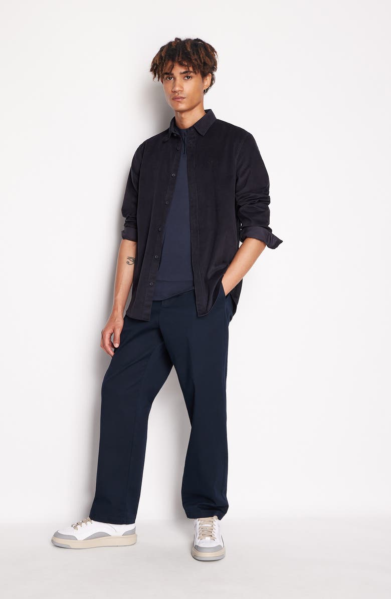 Armani Exchange Shine Logo Pima Cotton Graphic T-Shirt, Alternate, color,