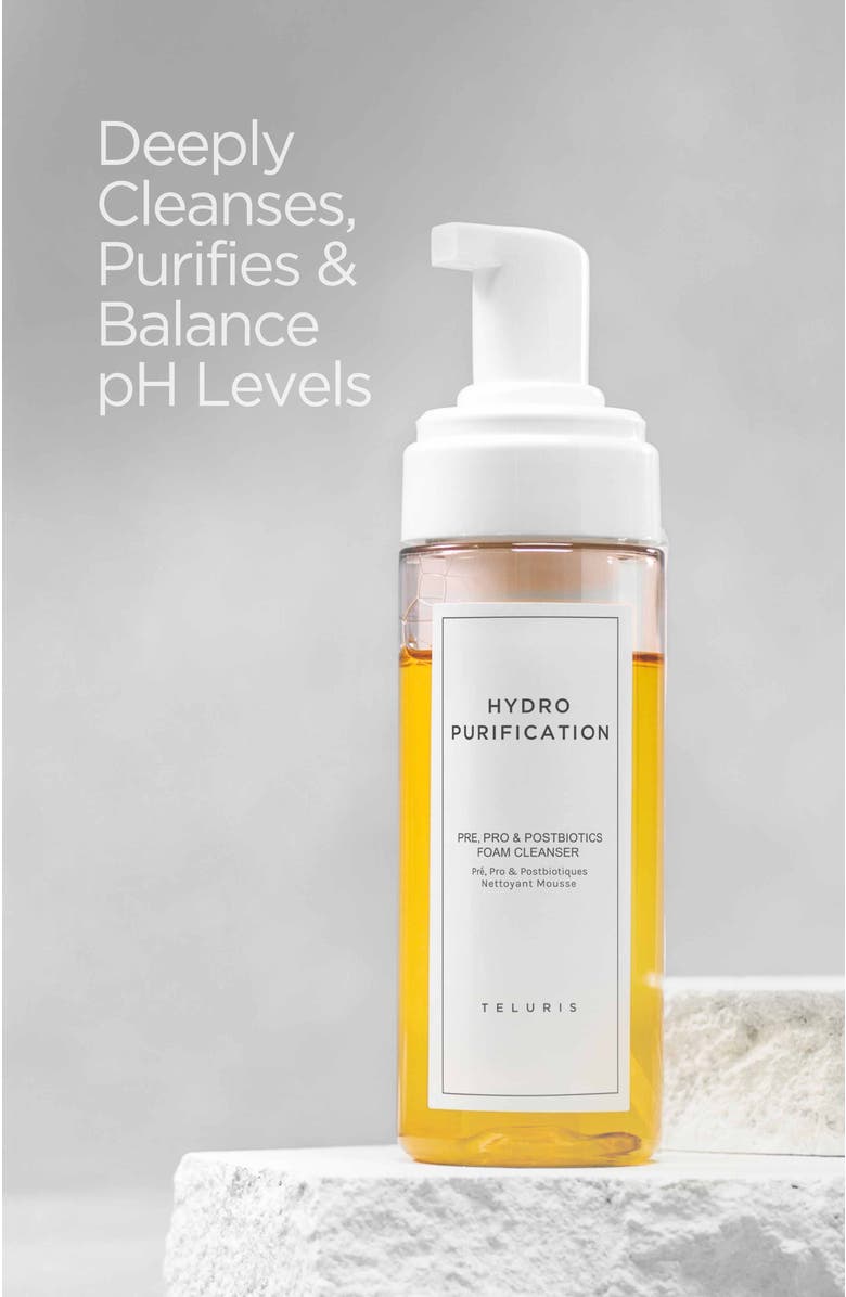 Teluris Hydro Purification Foam Cleanser, Alternate, color, NO COLOR