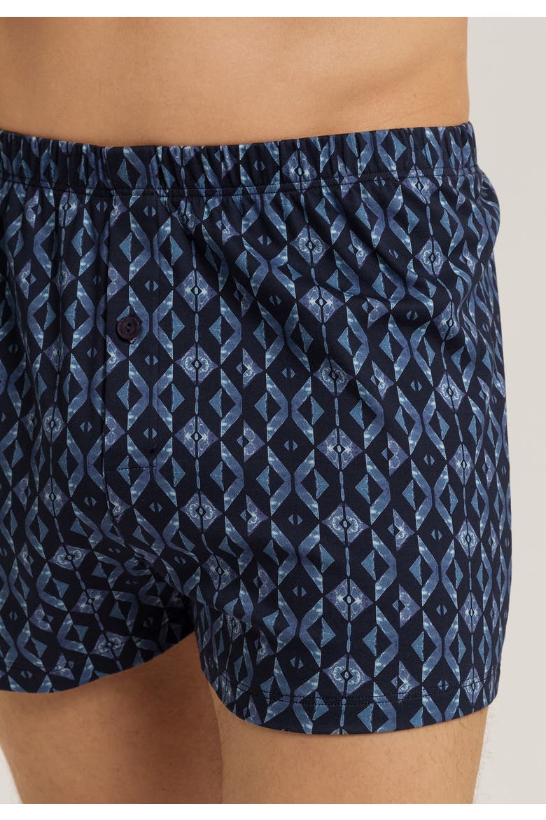 Cotton Sporty Cotton Boxer, Alternate, color, Blue Diamonds