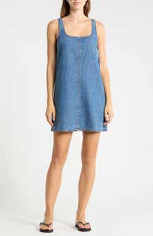 Kiki Sleeveless Denim Minidress
