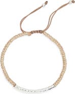 Caputo & Co. Hammered Tube Bracelet
