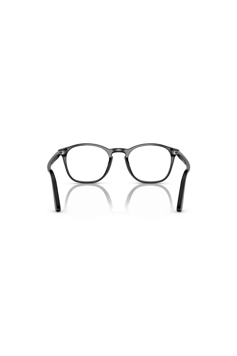 52mm Square optical glasses, Alternate, color, Black