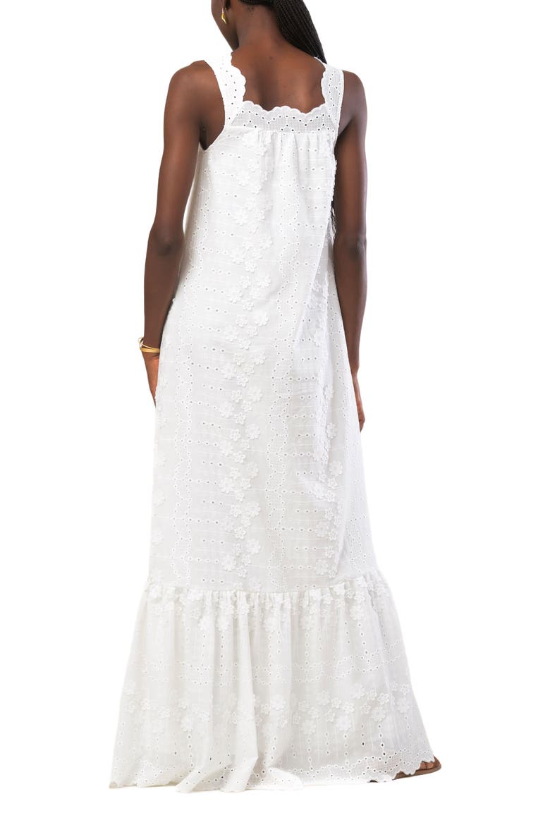 Ivy Dress, Alternate, color, Siva Blanc
