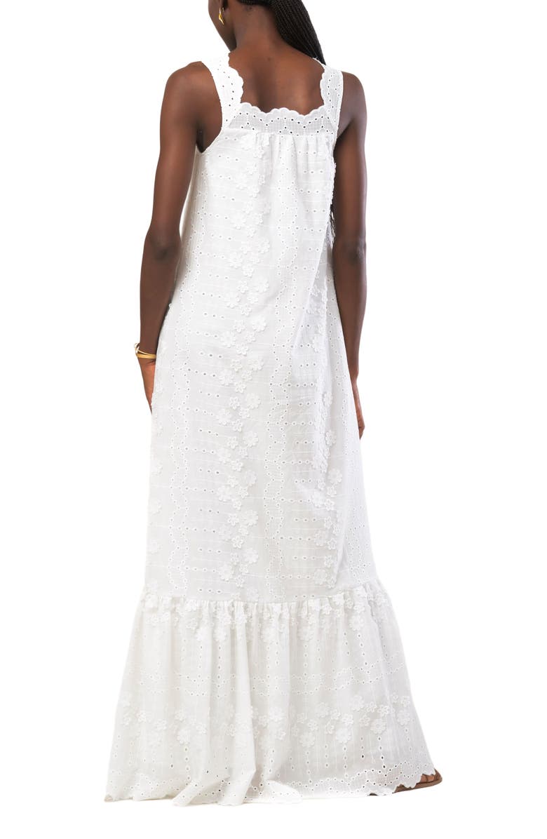DIARRABLU Ivy Dress, Alternate, color, Siva Blanc