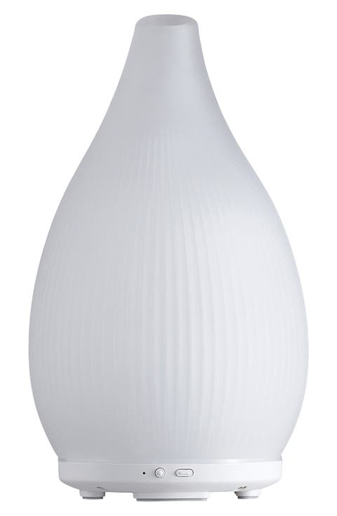 Bud White Glass Ultrasonic Diffuser