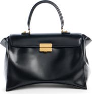 Balenciaga Avenue Top Handle Leather Bag