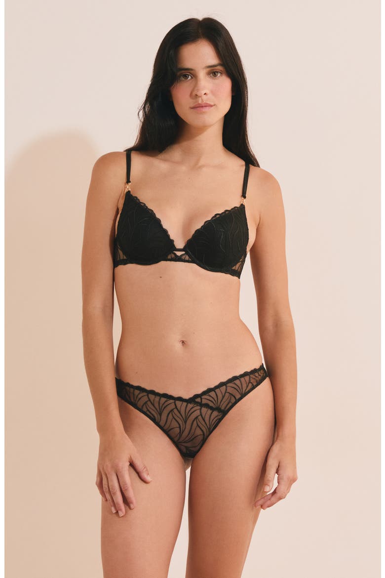 Envolee N°2 Classique Underwire Bra, Alternate, color, ANTHRACITE