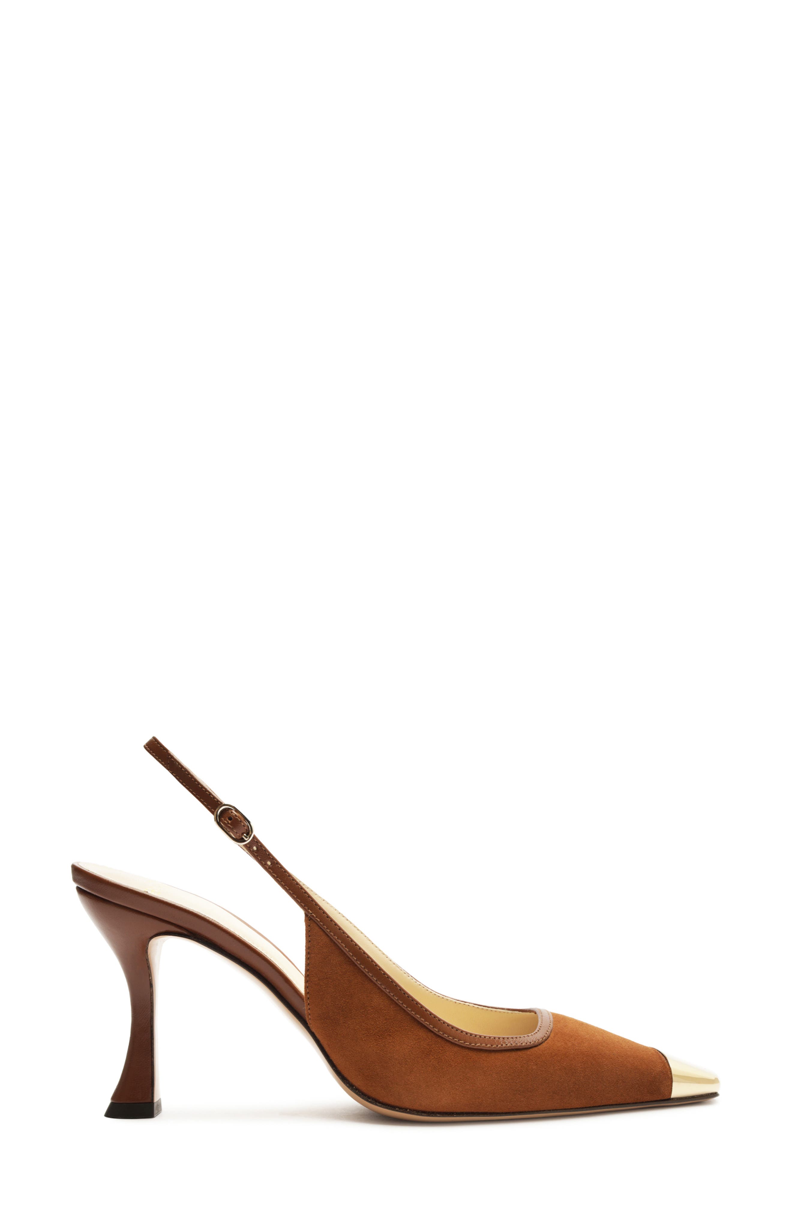 Alexandre Birman Olivia Cap Toe Slingback Pump, Alternate, color, 