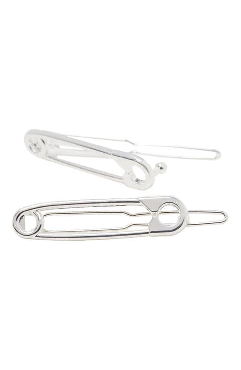 Safety Pin Hair Clip