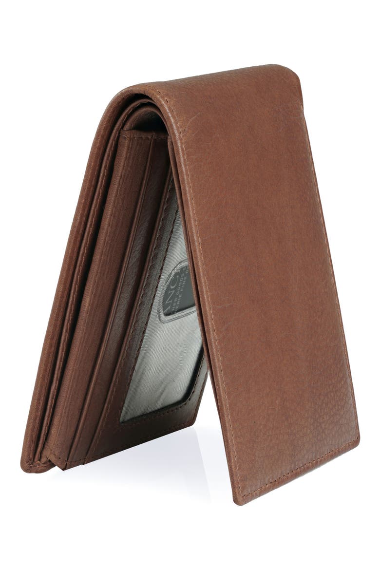 RFID Bifold Wallet, Alternate, color, BROWN