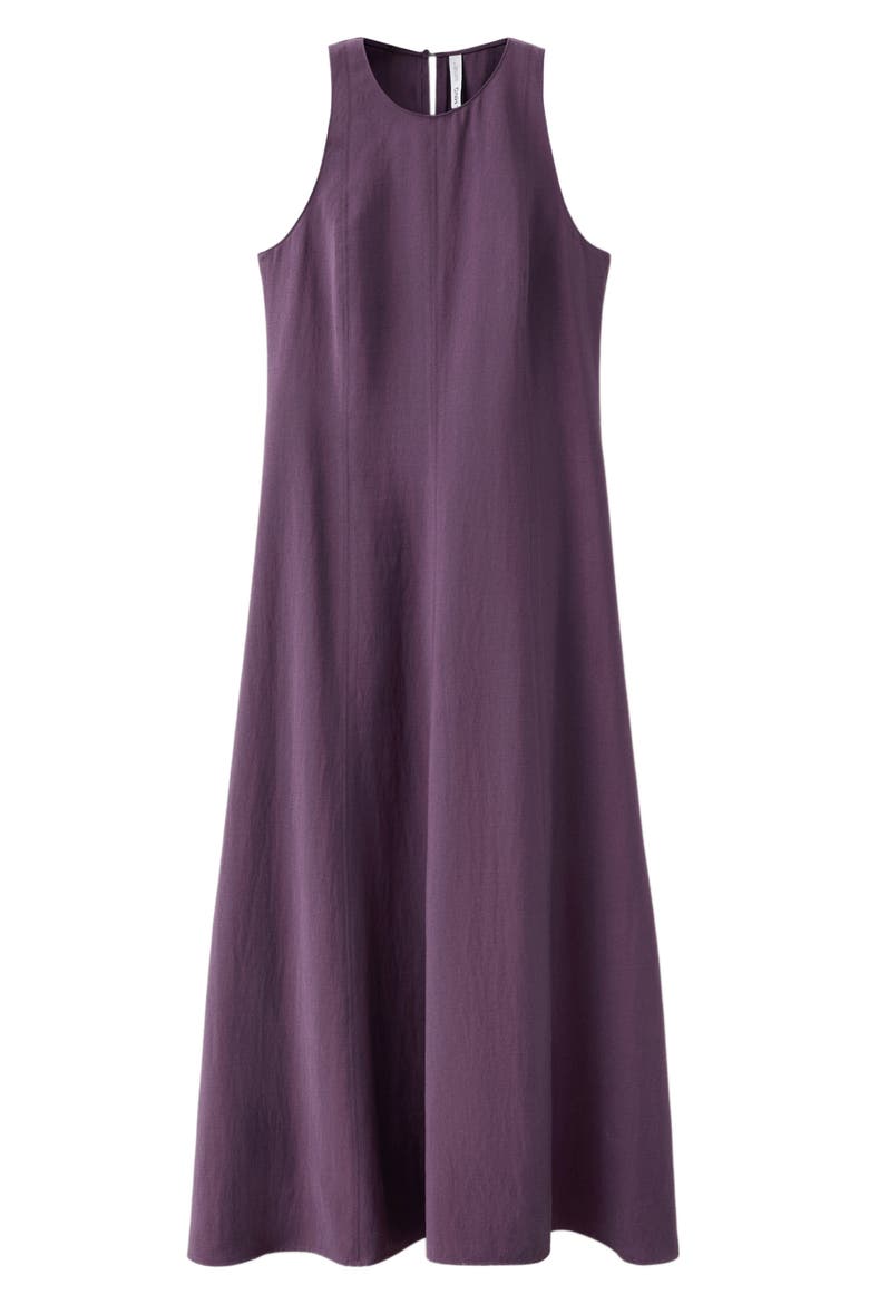 A-Line Dress with Stitching Detail, Alternate, color, VIOLET