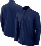 Fanatics Signature Men's Fanatics Signature Navy Dallas Cowboys Front Office Woven Full-Zip Jacket