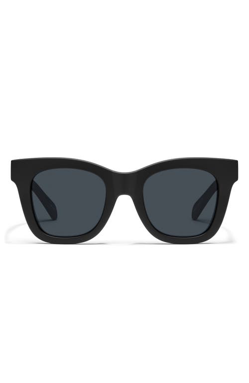 Quay Women's After Hours Sunglasses In Matte Black/smoke In Black/smoke Polarized