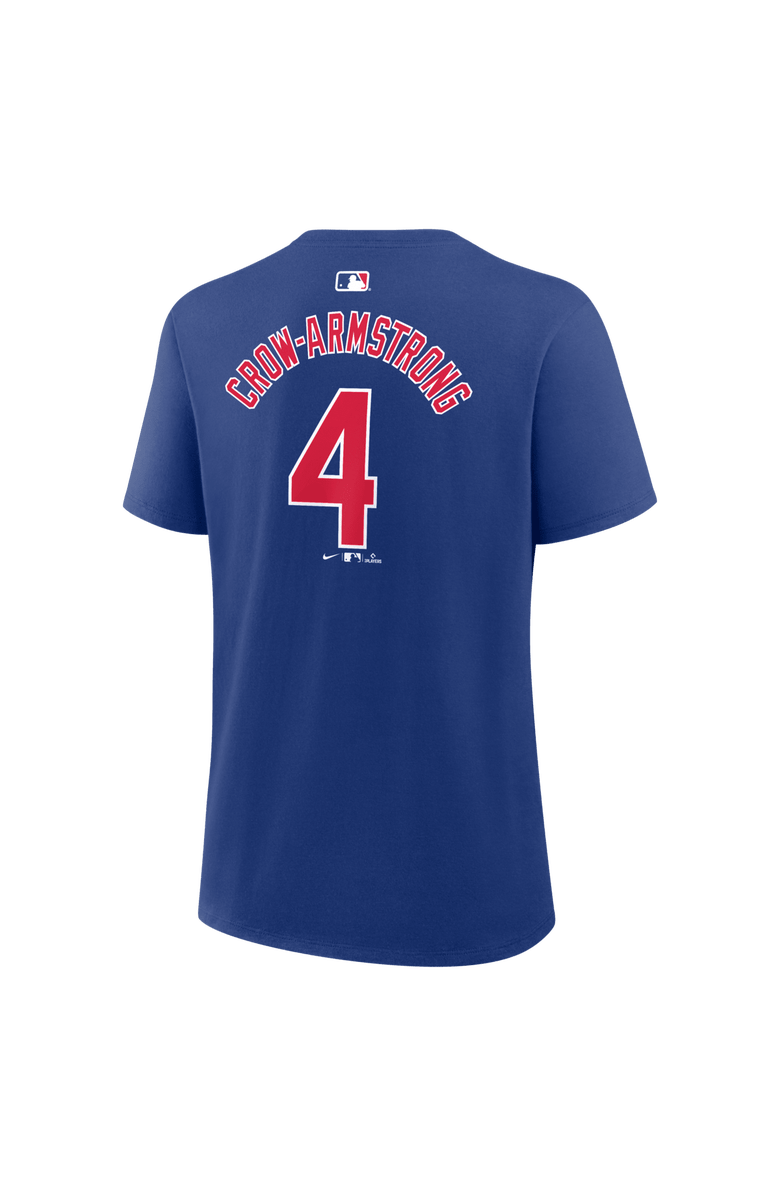 Nike Women's Nike Pete Crow-Armstrong Royal Chicago Cubs Name & Number T-Shirt, Alternate, color, Royal