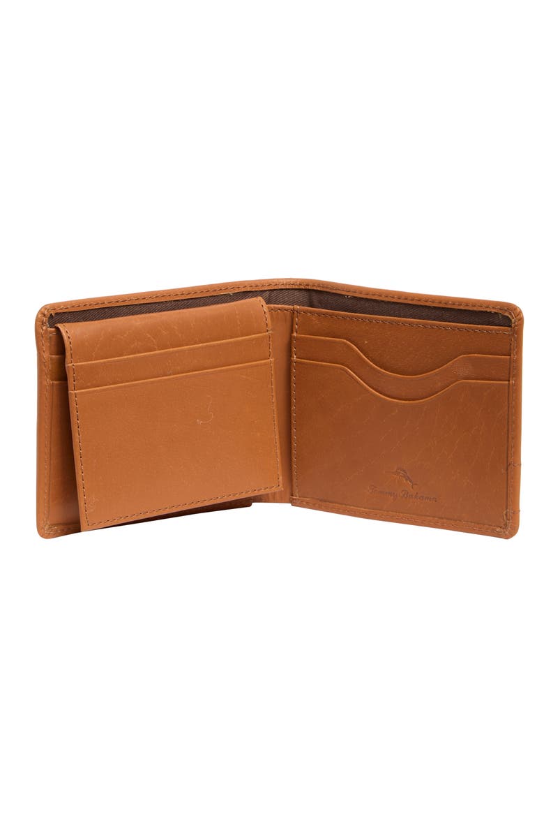 Lola Leather Passcase Wallet, Alternate, color, TAN/ KHAKI