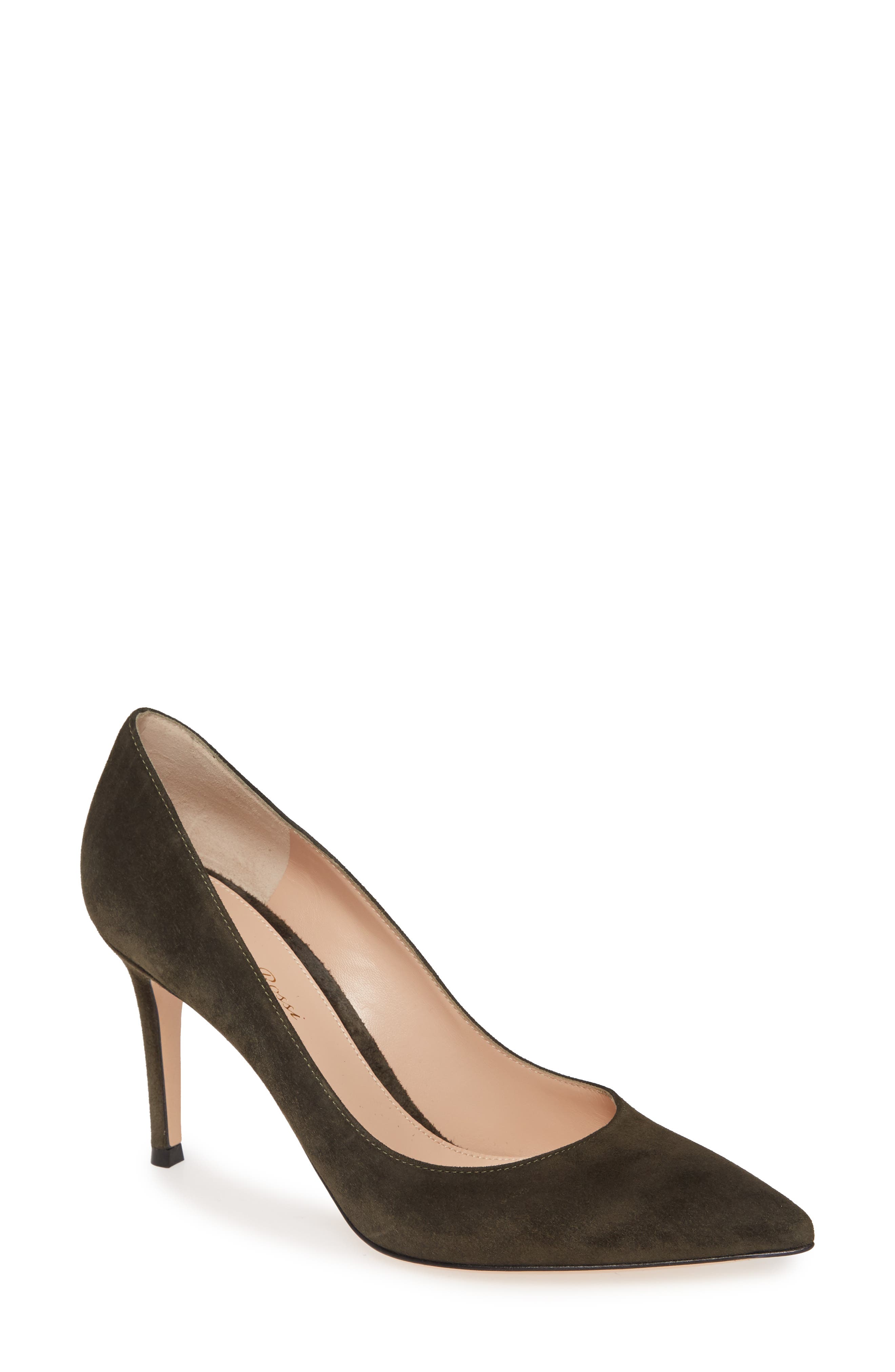 Gianvito Rossi Pointed Toe Pump, Main, color, 