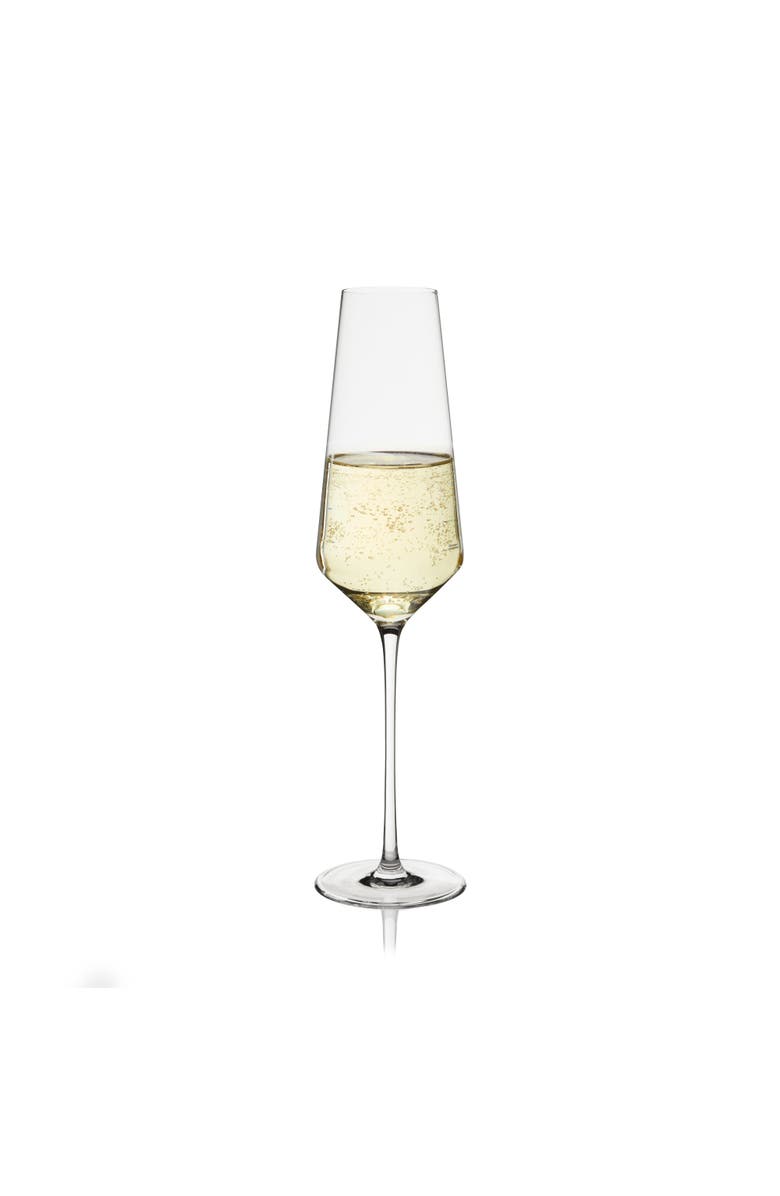 Viski Reserve Liminal Champagne Flute, Main, color, Clear